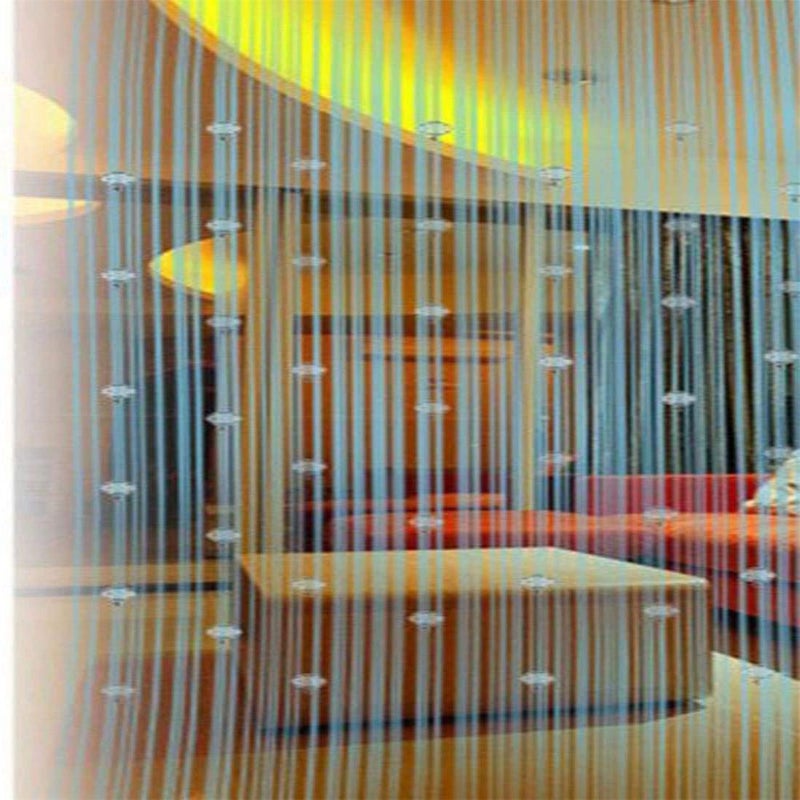 FUT String Tassel Crystal Beads Curtain, Partition Door Curtain Beaded String Curtain Door Screen Panel Home Decor Divider for Bridal Chamber Room Beauty Salon Bedroom New Home Hotel Decoration 1x2m - Image 3